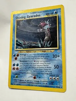Shining Gyarados 65/64 Neo Revelation Holo✨ - Super Rare Vintage Pokemon 2000! - Image 3