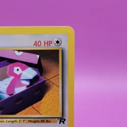 Wizards Pokemon TCG Porygon Team Rocket 48/82 Rare Unlimited English 40HP - Image 3
