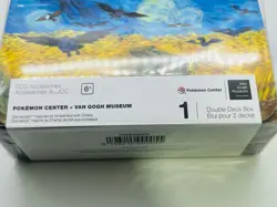 Pokemon x Van Gogh Museum Corviknight Wheatfield With Crows Double Deck Box - Image 2