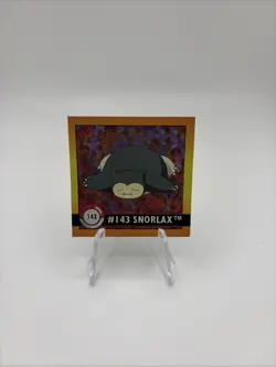 1999 Artbox Sticker Snorlax #143 Pokemon Vintage NM - Image 1