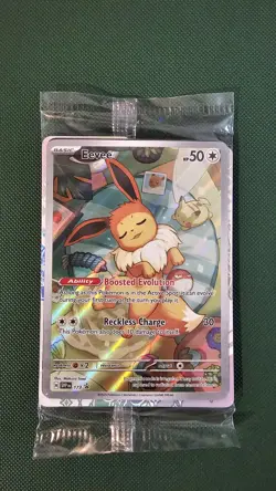 Pokemon Eevee TCG 173 Holo Promo Prismatic Evolutions Sealed - Image 1