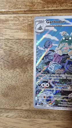 Pokemon TCG Garbodor 204/182SV04: Paradox Rift Illustration Rare. - Image 2