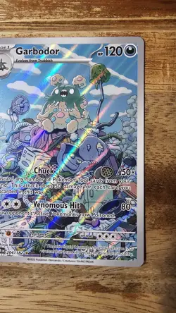 Pokemon TCG Garbodor 204/182SV04: Paradox Rift Illustration Rare. - Image 3