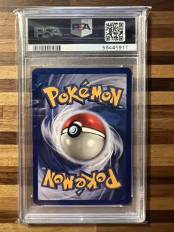 1999 Pokemon Fossil 1st Edition Slowpoke PSA 9 Common Card #55/62 Mint - Image 2