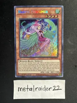 Yugioh Harpie Perfumer LDS2-EN076 Ecret Rare 1st Edition Near Mint - Image 1