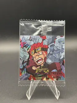 Eustass Kid SW10-6 GR Wafer Sticker Sealed Japanese One Piece Near Mint - Image 1