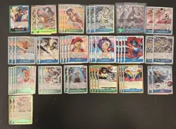 One Piece OP16 Blue/Green Luffy Core Competitive Deck Ready To Play / Upgrade - Image 1