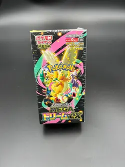 Pokemon Card Game MEGA Dream ex Booster Box Japanese Shrink box - Image 1