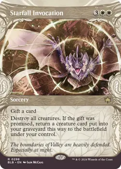 MTG Foil - Starfall Invocation (Showcase) - 298 / NM / English - Image 1