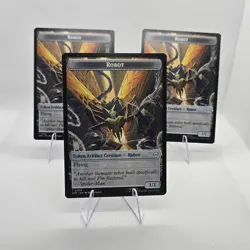 PreRelease NM MTG Magic the Gathering Spiderman Food Robot 05 & 06 x3 - Image 2