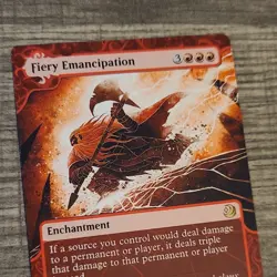 Wizards of the Coast MTG Fiery Emancipation Enchanting Tales Regular Rare EN 42 - Image 1