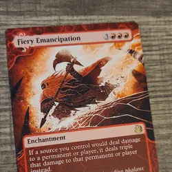 Wizards of the Coast MTG Fiery Emancipation Enchanting Tales Regular Rare EN 42 - Image 2