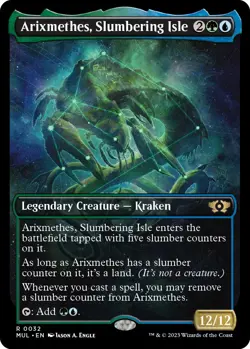 MTG Arixmethes, Slumbering Isle - 32 / English / Near Mint - Image 1