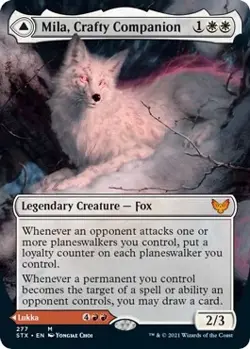 MTG Mila, Crafty Companion (Borderless) - 277 / English / Near Mint - Image 1