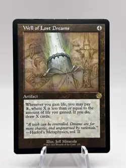 Well of Lost Dreams 129 Retro Frame Brothers War BRO MTG LP - Image 1