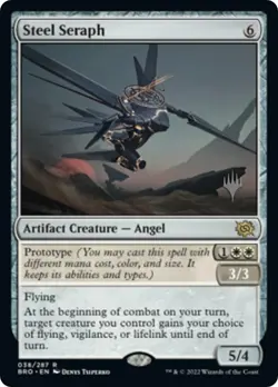 MTG Steel Seraph - 38 / English / Lightly Played - Image 1