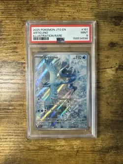PSA 9 Articuno 161/159 Journey Together Pokemon TCG English - Image 1