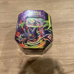 Pokemon TCG Mega Gengar EX Tin New Sealed Factory Sealed - Image 1
