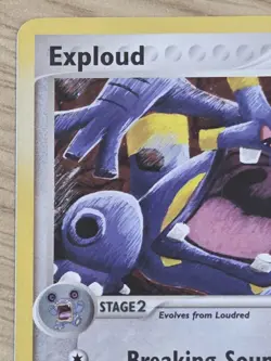 Pokemon TCG Exploud EX Hidden Legends Holo Card 6/101 Rare - Image 3