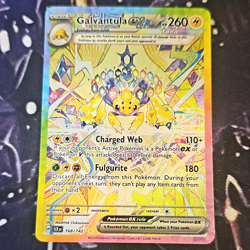 Galvantula ex Full Art SIR Holo 168/142 Sv07 Stellar Crown 260 HP Eng 2024 - Image 1