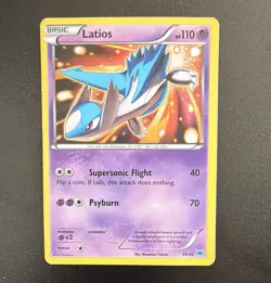 Pokemon TCG Latios 30/30 XY Trainer Kit Latias & Latios Holo Basic Eng - Image 1