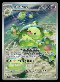Reuniclus 171/162 Illustration Rare Temporal Forces Pokemon Holo NM/M - Image 1