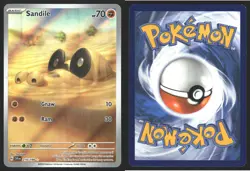 Pokemon TCG Scarlet & Violet Sandile 216/198 - Image 3