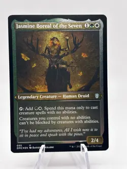 Jasmine Boreal of the Seven 055 Foil Etched Dominaria United Commander MTG NM - Image 1