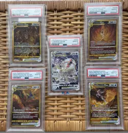 POKEMON PSA 10 CROWN ZENITH VSTAR GOLD SET & DEOXYS VSTAR LOT!! - Image 1