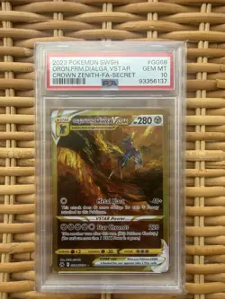POKEMON PSA 10 CROWN ZENITH VSTAR GOLD SET & DEOXYS VSTAR LOT!! - Image 5