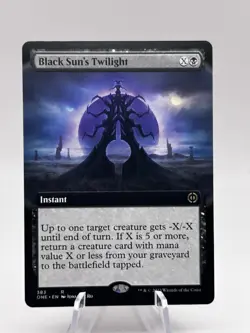 Black Sun's Twilight 383 Extended Art Phyrexia All Will Be One ONE MTG NM - Image 1
