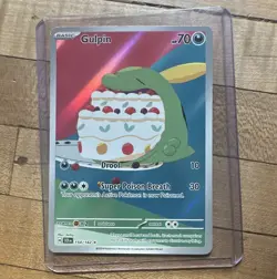 The Pokemon Company Gulpin 154/142 Stellar Crown Full Art Holo IR ENG 70HP - Image 1