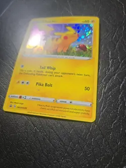 Pokemon TCG General Mills Promo Holo Pikachu SWSH039 25th Anniversary Stamp - Image 3