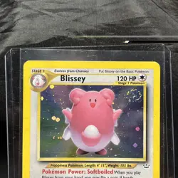 Blissey (Holo) - Neo Revelation - Pokemon english 2/64 SWIRL - Image 2