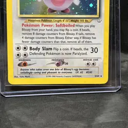 Blissey (Holo) - Neo Revelation - Pokemon english 2/64 SWIRL - Image 3