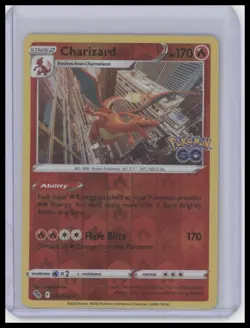 Charizard - 2022 Pokemon - Pokemon Go - Reverse Holo Rare - 010/078 - Image 1