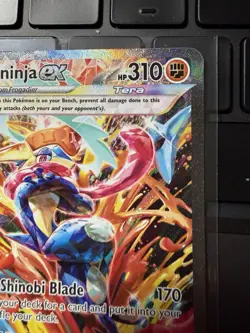 2024 POKEMON GRENINJA EX TWILIGHT MASQUERADE SPECIAL ILLUSTRATION #214/167! MINT - Image 3