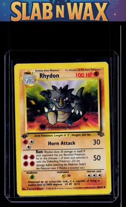 Pokemon tcg Jungle Rhydon #45/64 - Image 1