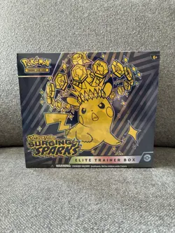 Pokemon TCG Surging Sparks Elite Trainer Box ETB Sealed - Image 1