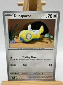 Dunsparce 120/159 Non Holo Journey Together Asako Ito Pokemon NM/LP - Image 1