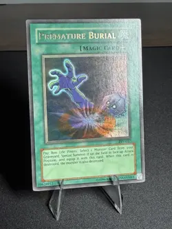 Konami Premature Burial PSV-037 Pharaoh's Servant Ultra Rare Holo Eng Unlimited - Image 2