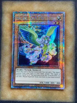 Yugioh The Agent of Mystery - Earth RA04-EN146 Quarter Century Rare 1st Ed NM - Image 1