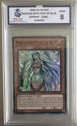 Maiden with Eyes of Blue - SDBE-EN006 YU-GI-OH- Unlimited Edition 2020 graded 8 - Image 1