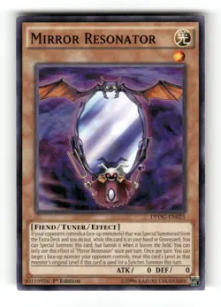 Mirror Resonator DPDG-EN023 Duelist Pack: Dimensional Guardians YuGiOh 1st Ed NM - Image 1