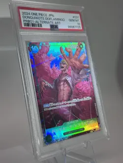 One Piece Donquixote Doflamingo Alternate Art OP04-031 Japanese PSA 10 - Image 2