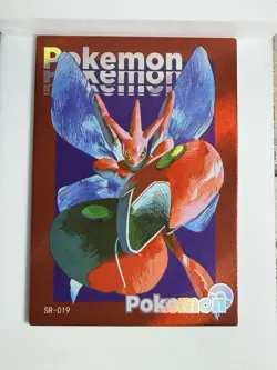 Pokemon Scizor SR-019 Holo Foil CCG Art Card Shadow Ink New Release NM EIF Baby - Image 1