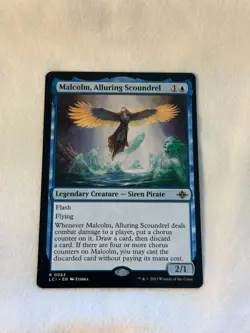 Malcolm, Alluring Scoundrel The Lost Caverns of Ixalan - Near Mint - MTG - Image 1