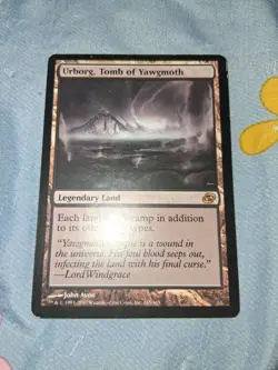 MTG Urborg Tomb of Yawgmoth Planar Chaos 165 Rare Land Magic Card Genuine LP - Image 1