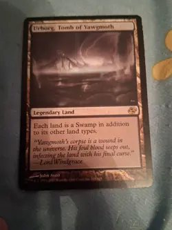 MTG Urborg Tomb of Yawgmoth Planar Chaos 165 Rare Land Magic Card Genuine LP - Image 3