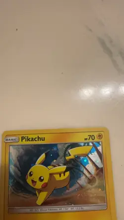 Pikachu SM81 Black Star Promo Pokemon Sun & Moon Promo 2017 Holo NM/LP - Image 5